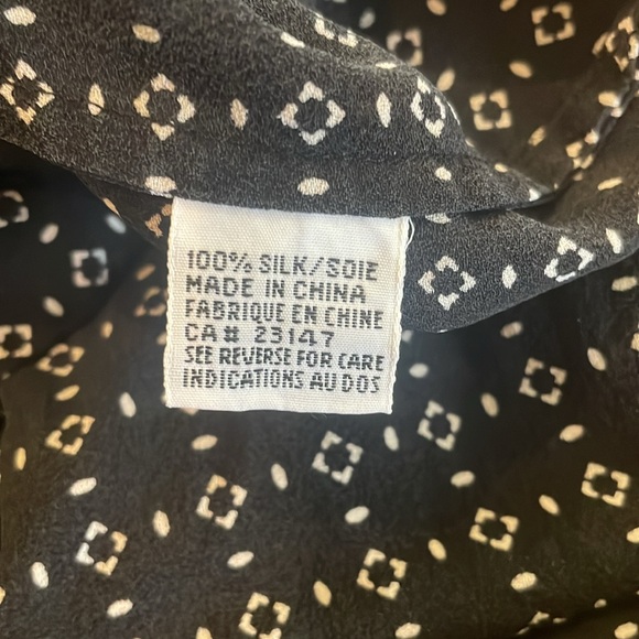 Talbots Pure Silk Blouse - Picture 6 of 6